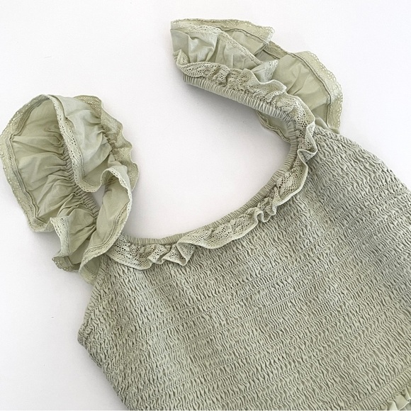 Aritzia Wilfred Reminisce Dress in Sage Green - Picture 7 of 12